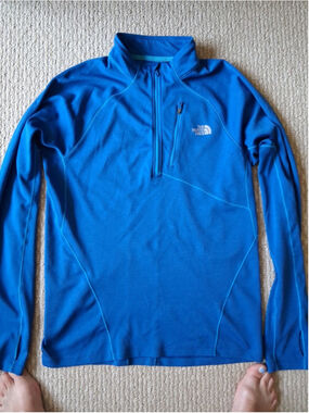 The North Face Jacket Mens Medium Blue Flight Light Jacket M